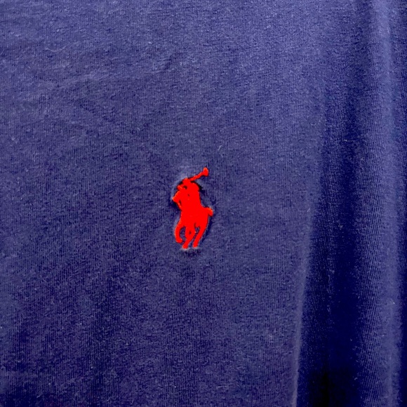 Polo by Ralph Lauren - Navy Tshirt (S) - Picture 3 of 4